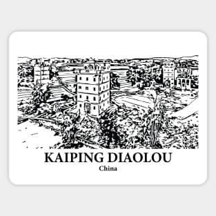 Kaiping Diaolou - China Magnet